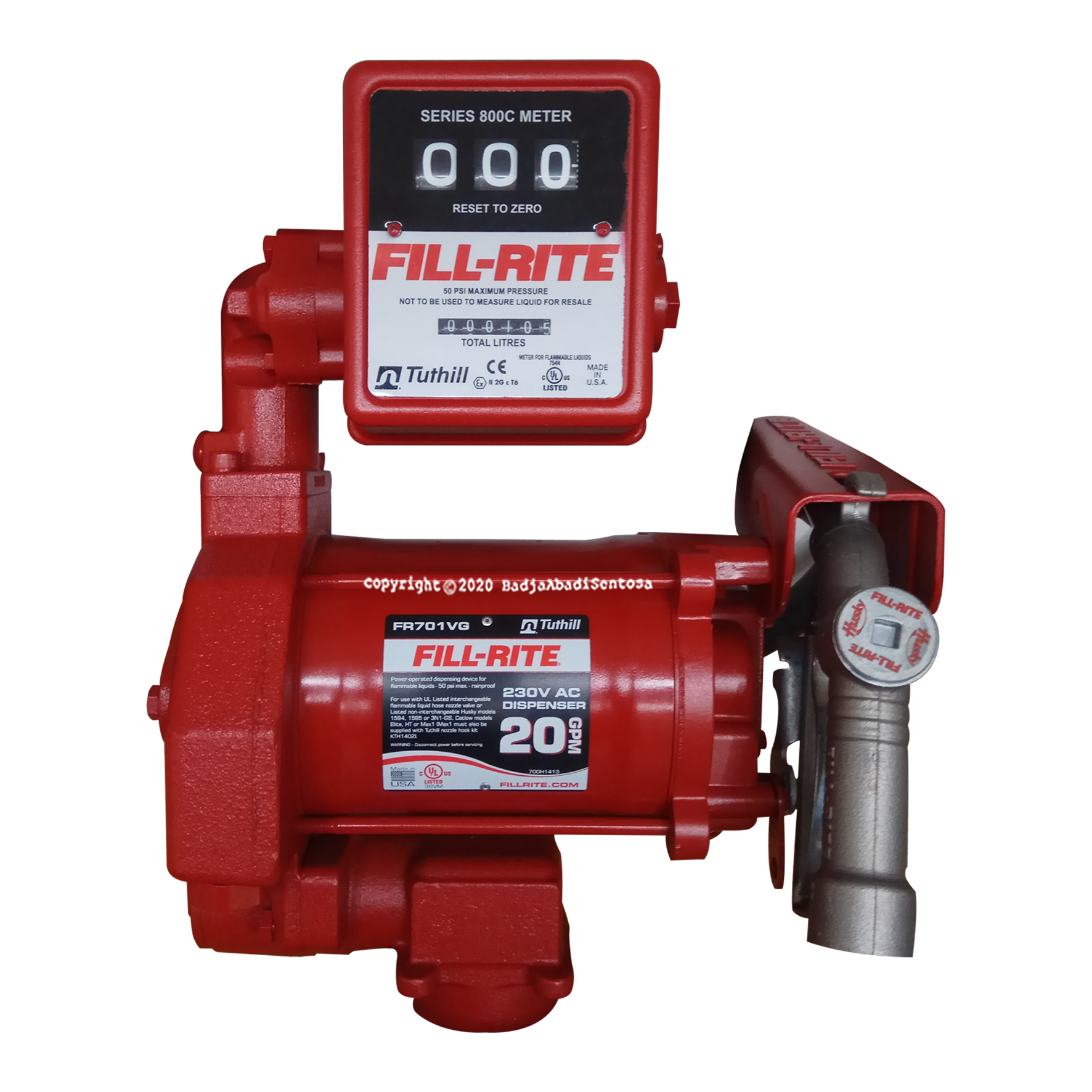 Fill Rite - Pump - FR 701